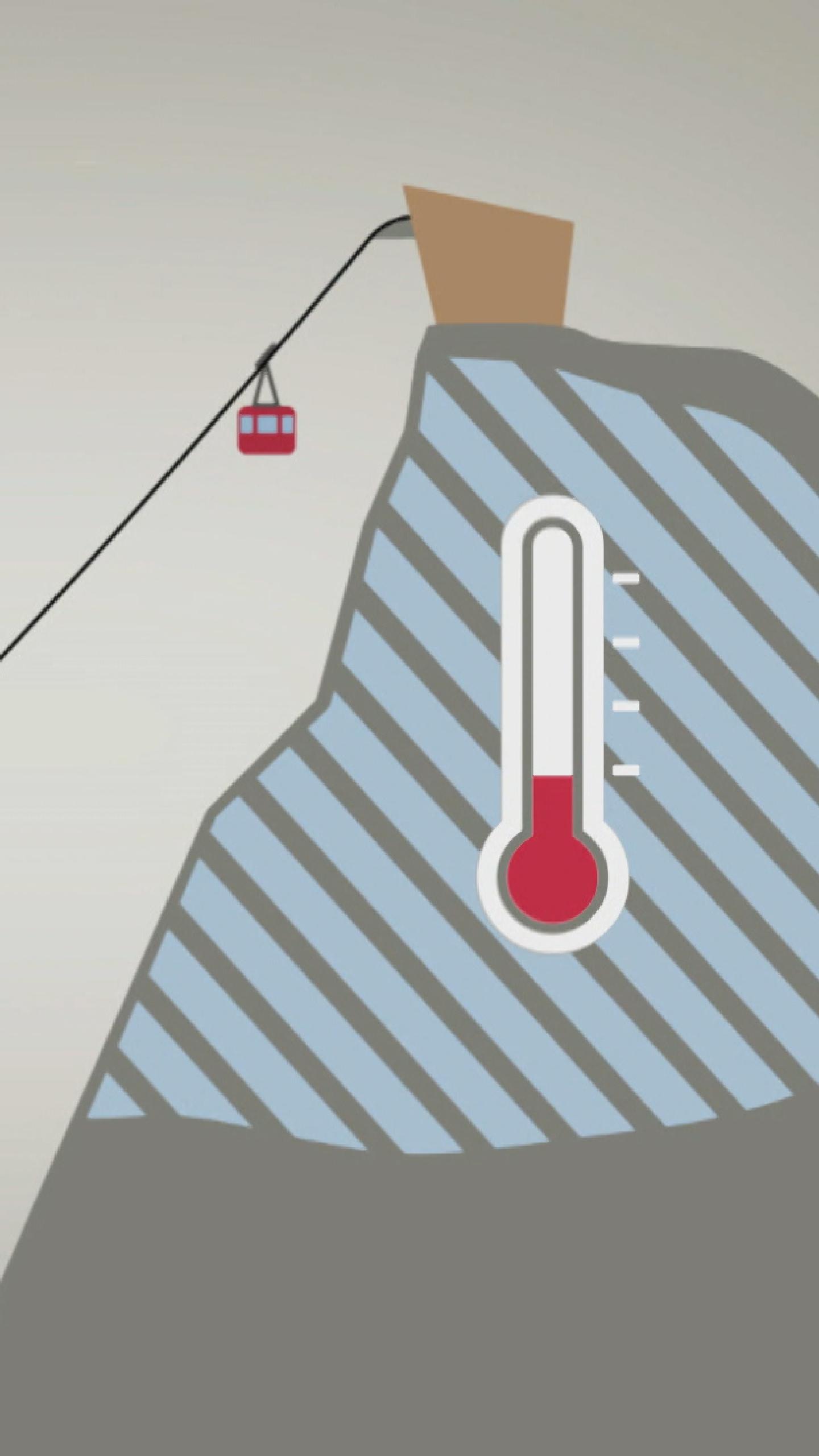 永久冻土加速融化 : 全球变暖正在撼动山脉的“基石”